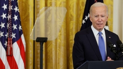 Nord Stream Pipeline Leaks: US President Joe Biden in Washington, US. (Reuters)