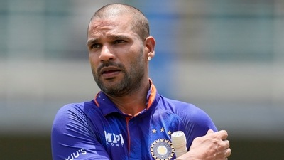 Dhawan will take over as India captain once again.&nbsp; (AP)