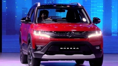 The latest Maruti Suzuki Brezza.