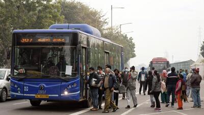 The Delhi government is working on its much delayed plan to rationalise bus routes in the city so that every passenger is able to board a bus within 15 minutes and within a radius of 500 metres of wherever they are. (ANI Photo)