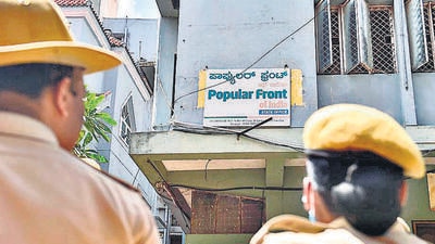 A group of leaders within BJP in Karnataka is questioning the party’s strategy to garner mileage in upcoming assembly elections by making the ban on the Popular Front of India (PFI) a poll issue. (Agencies) A group of leaders within BJP in Karnataka is questioning the party’s strategy to garner mileage in upcoming assembly elections by making the ban on the Popular Front of India (PFI) a poll issue. (Agencies)