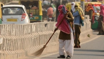 The Swachh Survekshan is an annual survey of sanitation, hygiene, and cleanliness in Indian villages, cities, and towns. (Representational Image) (HT File Photo) The Swachh Survekshan is an annual survey of sanitation, hygiene, and cleanliness in Indian villages, cities, and towns. (Representational Image) (HT File Photo)