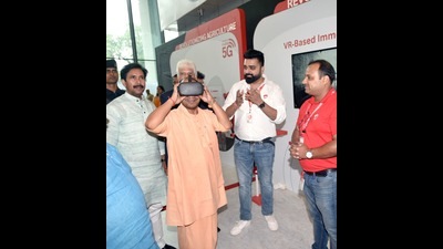 High-speed internet services would also help in making around 245 welfare schemes and facilities online in villages, said the CM. (HT photo) High-speed internet services would also help in making around 245 welfare schemes and facilities online in villages, said the CM. (HT photo)