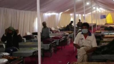Delhi caters to around 17,000 homeless people through a network of 195 shelters. (Video grab/ DUSIB) Delhi caters to around 17,000 homeless people through a network of 195 shelters. (Video grab/ DUSIB)