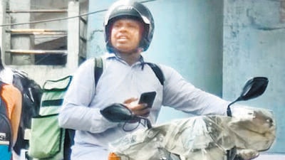Cops on the hunt for man who takes bike ride at Shahad station