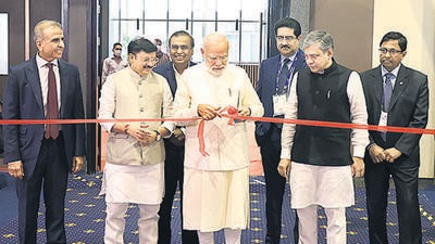 Prime Minister Narendra Modi launched 5G telecom services in India on Saturday. (ANI/PIB)