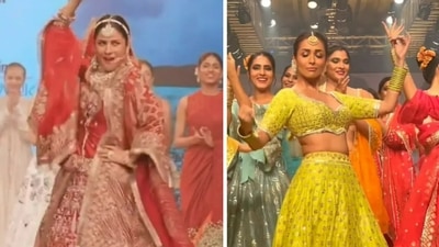 After Shehnaaz Gill, Malaika Arora also danced on the ramp recently.&nbsp;