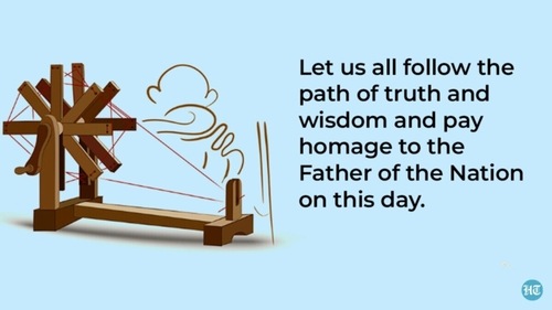 Mahatma Gandhi's birth anniversary is commemorated as Gandhi Jayanti. (HT Photo) Mahatma Gandhi's birth anniversary is commemorated as Gandhi Jayanti. (HT Photo)