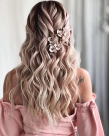 beach waves hairstyle (Pinterest)