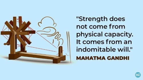 Mahatma Gandhi's birthday is also observed as the International Day of Non-Violence. (HT Photo) Mahatma Gandhi's birthday is also observed as the International Day of Non-Violence. (HT Photo)
