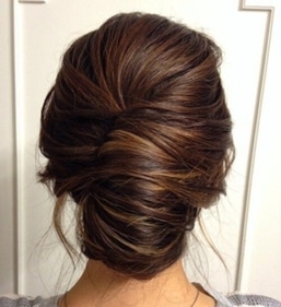 French twist hairstyle (pinterest)