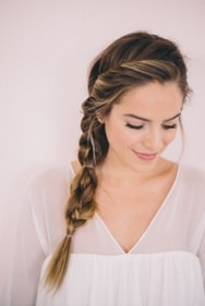 Twisted braid hairstyle (pinterest)