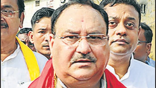 **EDS: TWITTER IMAGE POSTED BY @OfficeofJPNadda ON FRIDAY, SEPT. 30, 2022** Puri: BJP National President JP Nadda with Union Minister Dharmendra Pradhan during a visit to the Jagannath Temple, in Puri. (PTI Photo)(PTI09_30_2022_000078B) (PTI) **EDS: TWITTER IMAGE POSTED BY @OfficeofJPNadda ON FRIDAY, SEPT. 30, 2022** Puri: BJP National President JP Nadda with Union Minister Dharmendra Pradhan during a visit to the Jagannath Temple, in Puri. (PTI Photo)(PTI09_30_2022_000078B) (PTI)