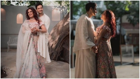Richa Chadha and Ali Fazal earlier shared a glimpse of their wedding celebrations on their social media handles.(Instagram/@therichachadha)