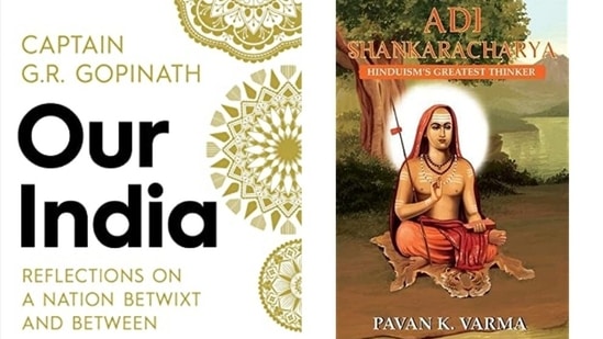 Our India by Captain Gopinath, and my book, Adi Shankaracharya. &nbsp;