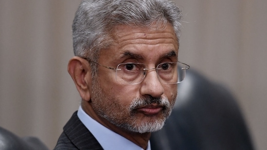 Foreign minister S Jaishankar. (File photo) (AFP) Foreign minister S Jaishankar. (File photo) (AFP)