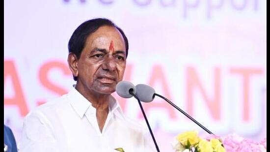 Speaking after the inauguration of Prathima Cancer Hospital and a Medical College here, chief minister K Chandrashekhar Rao said Telangana will have over 10,000 seats once all the medical colleges, envisaged by his government, are set up. (HT Archives)