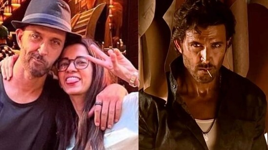 Saba Azad was all praise for Hrithik Roshan and his latest film Vikram Vedha safter watching it twice.&nbsp;