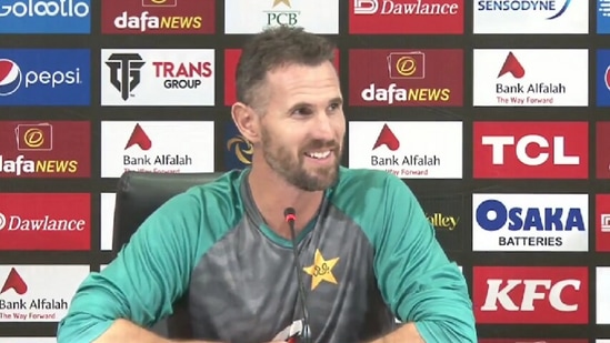 Pakistan's bowling coach Shaun Tait stunned reporters with his unique sense of humour(PCB)