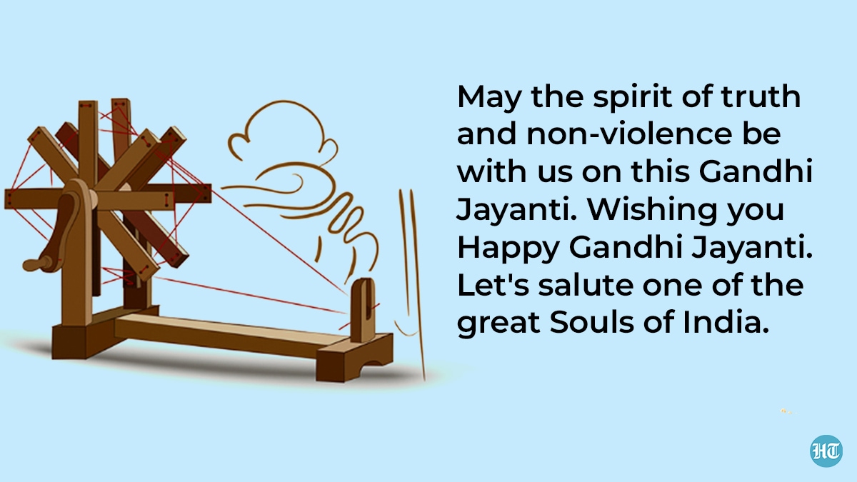 Mohandas Karamchand Gandhi, fondly remembered as 'Bapu', was born on October 2, 1869.(HT Photo)