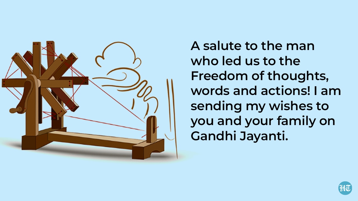 Mahatma Gandhi is also known as the Father of Nation.&nbsp;(HT Photo)