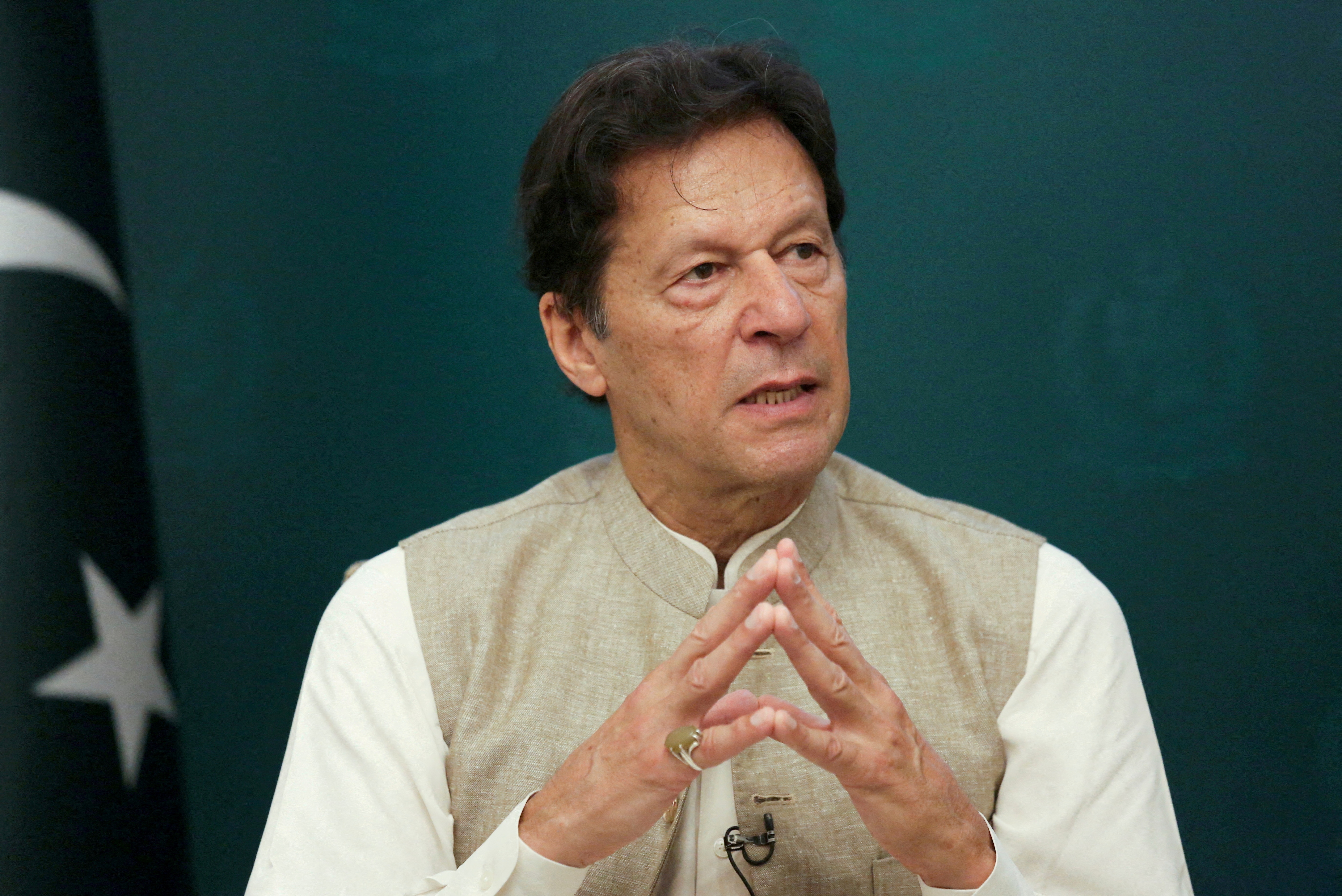 File photo of former Pakistan prime minister and PTI chief Imran Khan. (REUTERS)