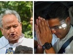Ashok Gehlot said Rajasthan MLAs were agitated over the name of a new chief minister. Ashok Gehlot said Rajasthan MLAs were agitated over the name of a new chief minister.