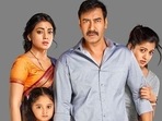 Ajay Devgn reprised Mohanlal’s part in the Hindi version of Drishyam. Ajay Devgn reprised Mohanlal’s part in the Hindi version of Drishyam.