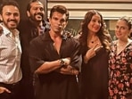 Bipasha Basu and Karan Singh Grover attended Ayaz Khan's birthday dinner on Saturday.&nbsp;