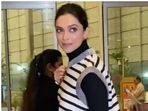 Deepika Padukone clicked at the Mumbai airport. (HT Photo/Varinder Chawla) Deepika Padukone clicked at the Mumbai airport. (HT Photo/Varinder Chawla)