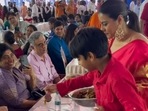 Yug is Kajol and Ajay Devgn's son. Yug is Kajol and Ajay Devgn's son.