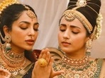 Ponniyin Selvan 1 stars Aishwarya Rai, Aishwarya Lekshmi, Trisha and Sobhita Dhuipala. Ponniyin Selvan 1 stars Aishwarya Rai, Aishwarya Lekshmi, Trisha and Sobhita Dhuipala.