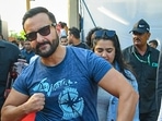 Saif Ali Khan during the promotions of Vikram Vedha.(PTI) Saif Ali Khan during the promotions of Vikram Vedha.(PTI)