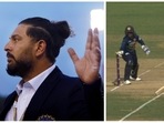 Yuvraj Singh was furious over the umpire's 'poor decision'(ANI / Twitter - Screengrab) Yuvraj Singh was furious over the umpire's 'poor decision'(ANI / Twitter - Screengrab)