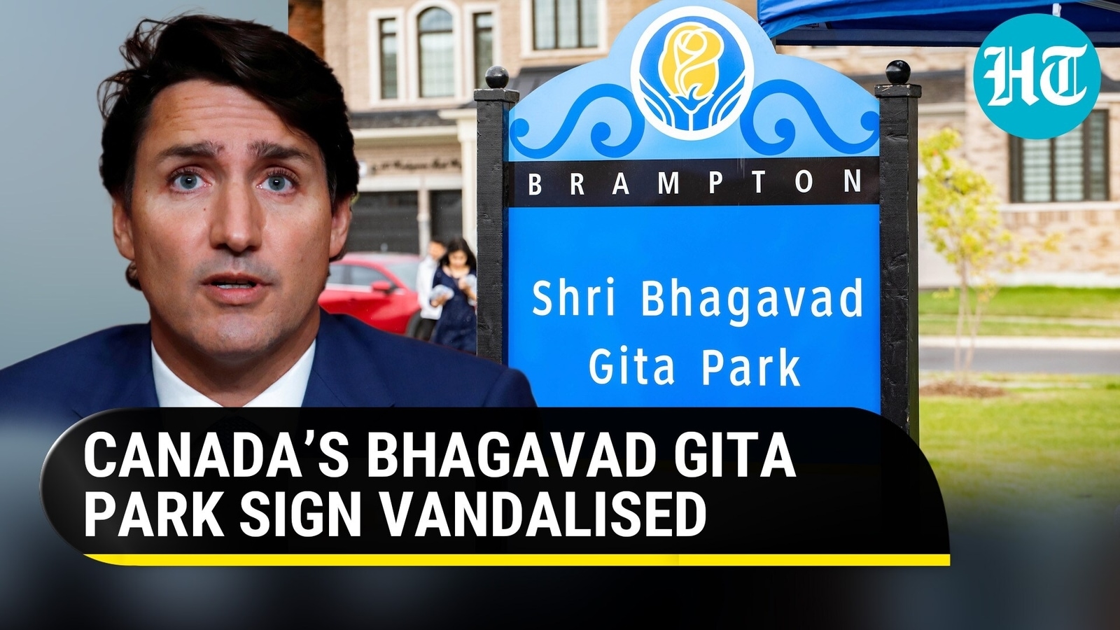 Bhagavad Gita Park sign in Canada vandalised days after India's ...
