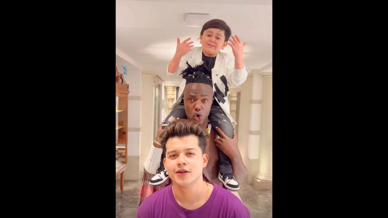 Kili Paul, Abdu Rozik, and Riyaz Aly groove to Salman Khan's Oh Oh Jane