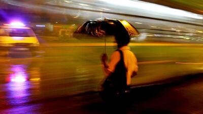 Rain at Delhi’s Connaught Place. (File) Rain at Delhi’s Connaught Place. (File)