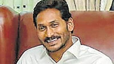 While Jagan is confident of coming back to power again riding on his welfare agenda, his focus is now mainly on defeating his bête noire, TDP president and former chief minister N Chandrababu Naidu, on his own home turf – Kuppam assembly constituency. (HT Archives) While Jagan is confident of coming back to power again riding on his welfare agenda, his focus is now mainly on defeating his bête noire, TDP president and former chief minister N Chandrababu Naidu, on his own home turf – Kuppam assembly constituency. (HT Archives)