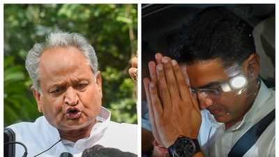 Ashok Gehlot said Rajasthan MLAs were agitated over the name of a new chief minister. Ashok Gehlot said Rajasthan MLAs were agitated over the name of a new chief minister. 