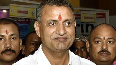 Bihar agriculture minister Sudhakar Singh resigned on Sunday. (HT file photo) Bihar agriculture minister Sudhakar Singh resigned on Sunday. (HT file photo)