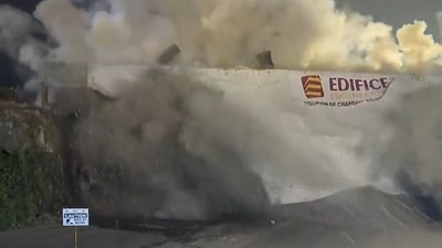 Maharashtra: Pune's Chandni Chowk bridge demolished.