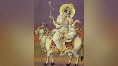 Devotees worship Maa Mahagauri and perform various rituals, including Kanjak, during Ashtami or eighth day of Navratri. (Twitter) Devotees worship Maa Mahagauri and perform various rituals, including Kanjak, during Ashtami or eighth day of Navratri. (Twitter)