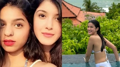 Suhana Khan is missing BFF Shanaya Kapoor. Suhana Khan is missing BFF Shanaya Kapoor.