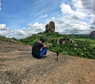 This spot is a popular tourist attraction in Kutagal area of Karnataka. ((Musthaq Ahamad-Twitter)) This spot is a popular tourist attraction in Kutagal area of Karnataka. ((Musthaq Ahamad-Twitter))