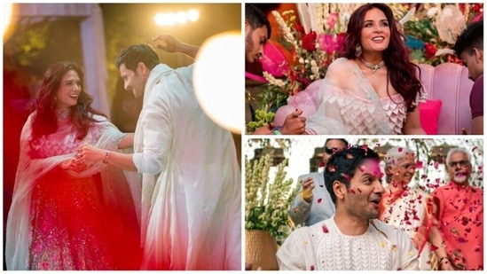 Richa Chadha makes an ethereal bride in her wedding photos to Ali Fazal