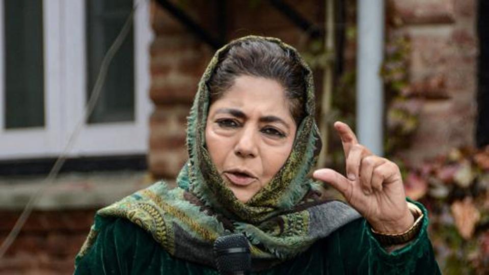Officials familiar with the matter, however, said Mehbooba would be provided an “alternative accommodation” on security grounds, if required. (PTI file photo)