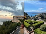 The historical gardens at San Domenico Palace in Taormina that was built as a fortress by the sea. (Vir Sanghvi) The historical gardens at San Domenico Palace in Taormina that was built as a fortress by the sea. (Vir Sanghvi)