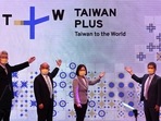 China-Taiwan Conflict: Taiwanese President Tsai Ing-wen attends the television operations launch event of TaiwanPlus.