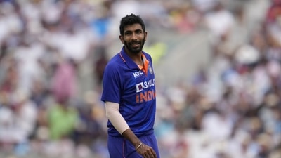 Jasprit Bumrah's troublesome back injury has flared up again, ruling him out of the T20 World Cup (AP) Jasprit Bumrah's troublesome back injury has flared up again, ruling him out of the T20 World Cup (AP)