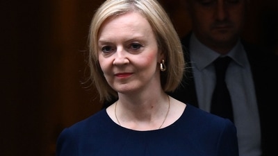 Britain's Prime Minister Liz Truss.&nbsp; (AFP)
